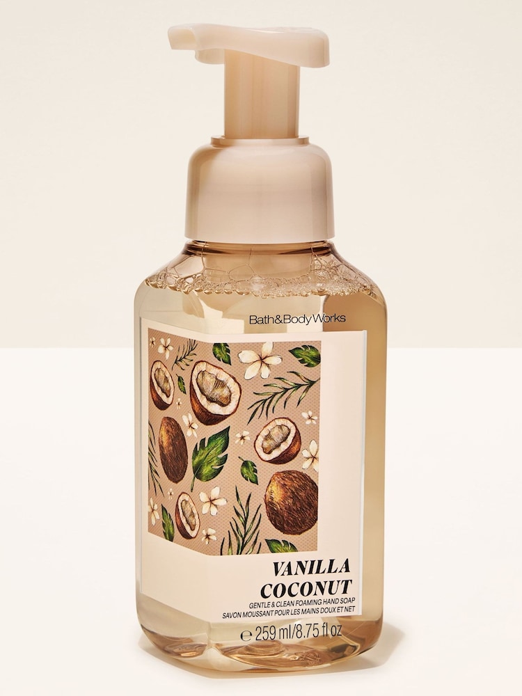 Bath & Body Works Vanilla Coconut Gentle & Clean Foaming Hand Soap 259ml - Image 1 of 3