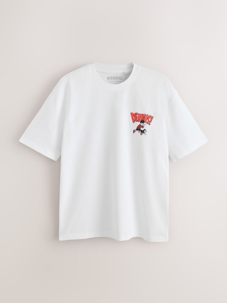White Beano Graphic T-Shirt - Image 1 of 5 White Beano Graphic T-Shirt - Image 1 of 5