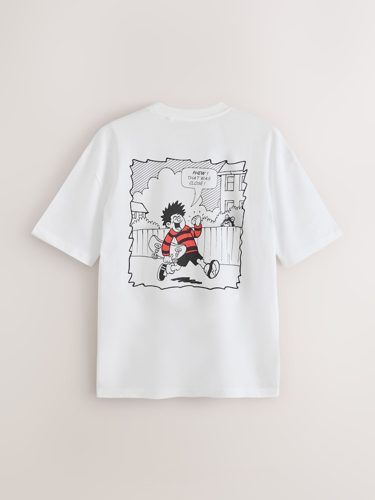 White Beano Graphic T-Shirt - Image 2 of 5 White Beano Graphic T-Shirt - Image 2 of 5