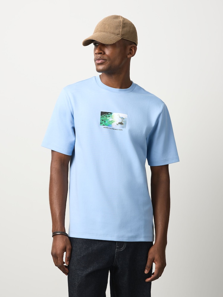 Blue Mone O Sutokingu Suru Single Seminal T-Shirt - Image 2 of 5 Blue Mone O Sutokingu Suru Single Seminal T-Shirt - Image 2 of 5