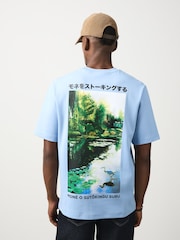 Blue Mone O Sutokingu Suru Single Seminal T-Shirt - Image 4 of 5
