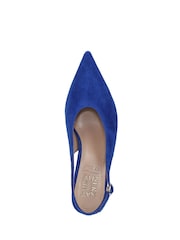 Naturalizer Elaine Regular Fit Blue Slingbacks - Image 6 of 7