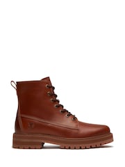 Qəhvəyi - Timberland Britton Drive Orta Krujevalı Çəkmələr - 8şəkildən 1 şəkil
