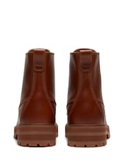 Qəhvəyi - Timberland Britton Drive Orta Krujevalı Çəkmələr - 8şəkildən 7 şəkil