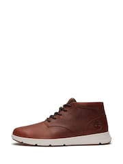 Timberland Brown Parker Street Mid Shoes - Image 2 of 9