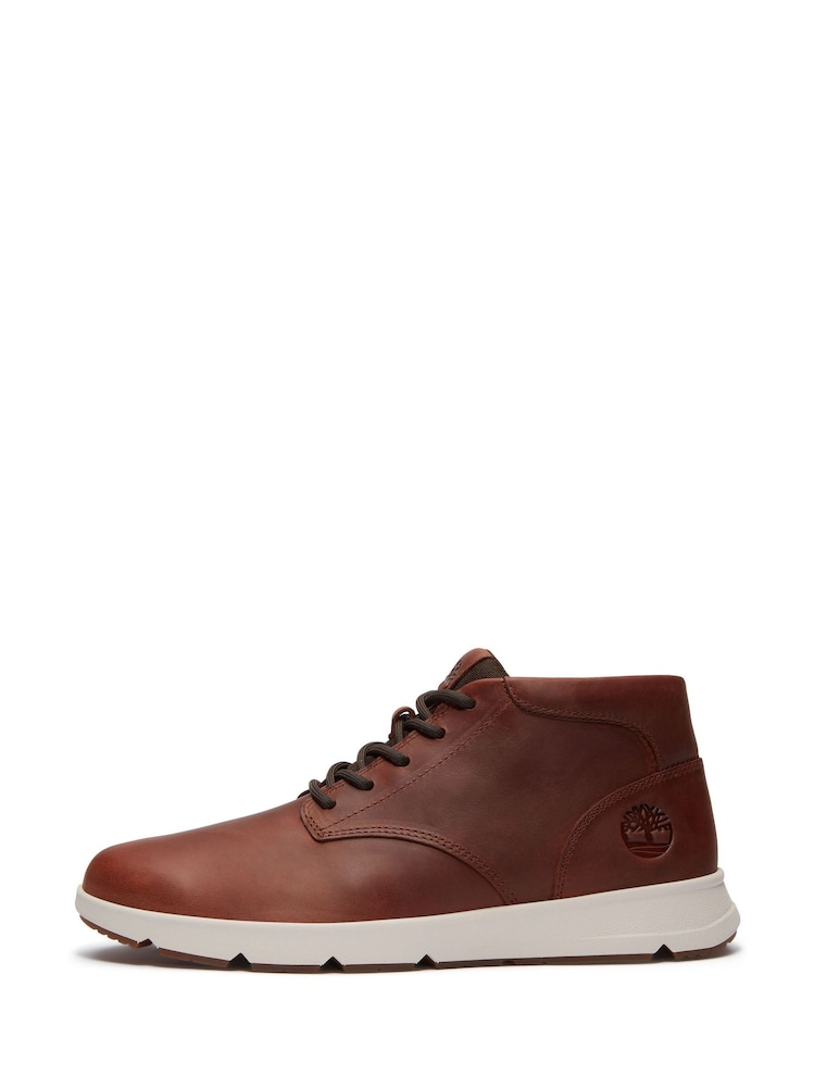 Timberland Brown Parker Street Mid Shoes - Image 2 of 9