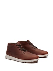Timberland Brown Parker Street Mid Shoes - Image 6 of 9