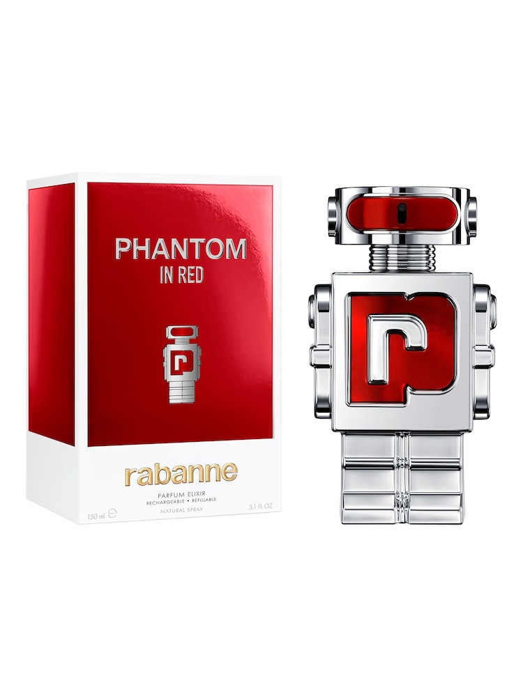Rabanne Phantom In Red Elixir Refillable Parfum 150ml - Image 2 of 7