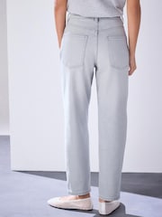 Light Grey Stovepipe Straight Leg Jeans - Image 3 of 7