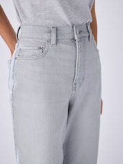 Light Grey Stovepipe Straight Leg Jeans - Image 4 of 7
