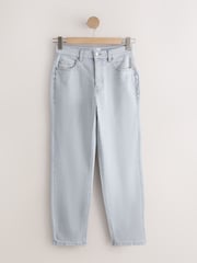 Light Grey Stovepipe Straight Leg Jeans - Image 5 of 7