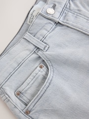 Light Grey Stovepipe Straight Leg Jeans - Image 6 of 7