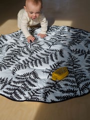 Etta Loves Plant Blackred Leopard Print Sensory Playmat Reversible - Image 4 of 14