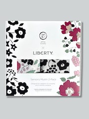 Etta Loves BlackWhite Liberty Sensory Muslin Squares 2 Pack - Image 4 of 6