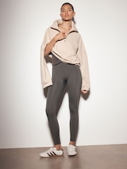 Khaki Green Active Power Sports Leggings - Image 2 of 8