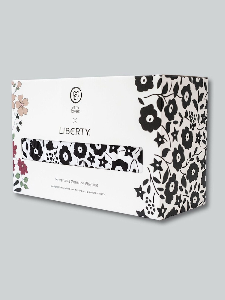 Etta Loves Black/White Liberty Sensory Playmat Reversible - Image 6 of 6 Etta Loves Black/White Liberty Sensory Playmat Reversible - Image 6 of 6