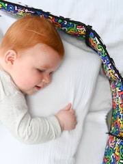 Etta Loves Keith Haring Reversible Sensory Pram Strip - Image 4 of 4