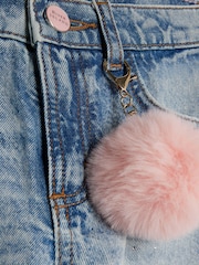 River Island Graffiti Girl Straight Leg Jeans - Kuva 3 / 4