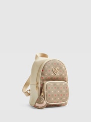 River Island Heart Monogram Backpack - Bild 3 von 5
