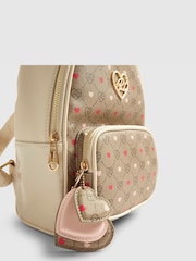 River Island Heart Monogram Backpack - Bild 5 von 5