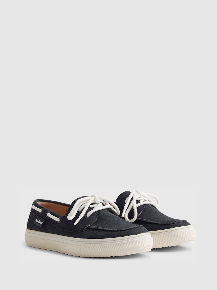 River Island Lace Up Boat Shoes - תמונה 2 מתוך 5