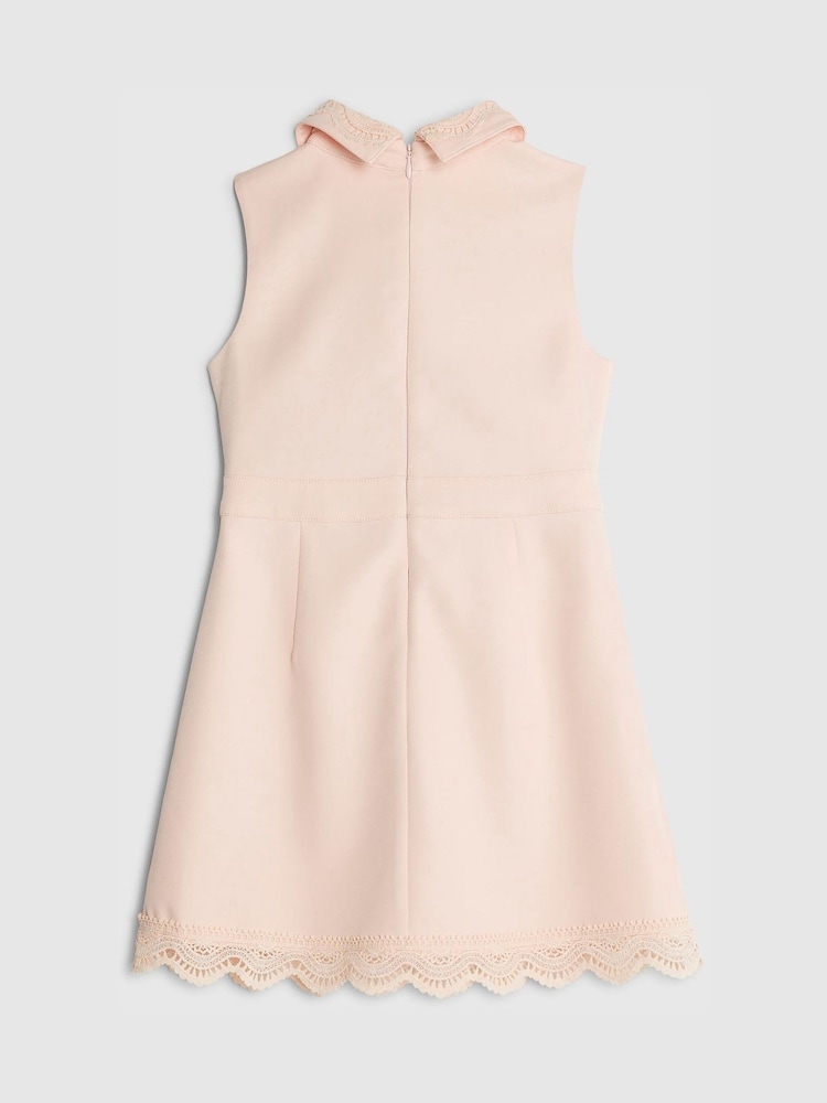 River Island Pink Embellished Lace Collar Dress - Image 2 of 3