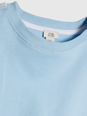 River Island Blue Logo T-Shirt & Runner Set - Image 4 of 5