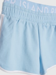 River Island Blue Logo T-Shirt & Runner Set - Image 5 of 5