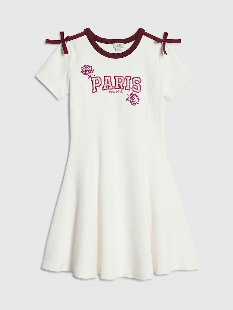 River Island Paris Jersey Dress - 4의 이미지 1