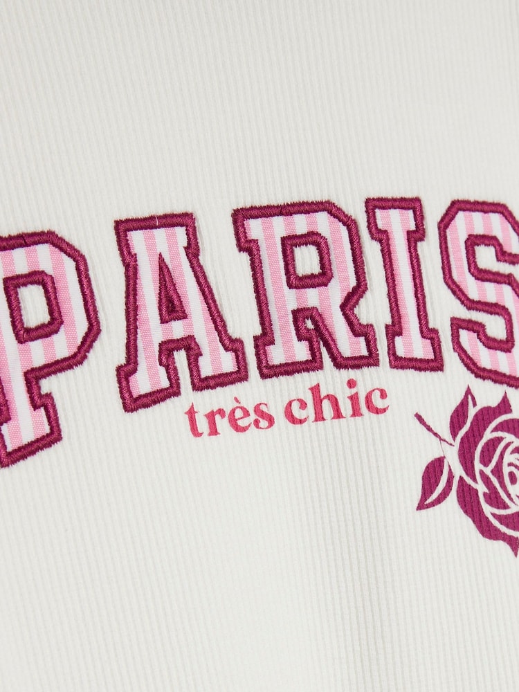 River Island Paris Jersey Dress - 4의 이미지 4