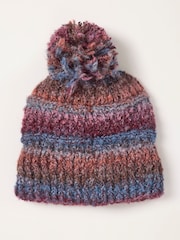 FatFace Spacedye Bobble Hat - Billede 2 af 3