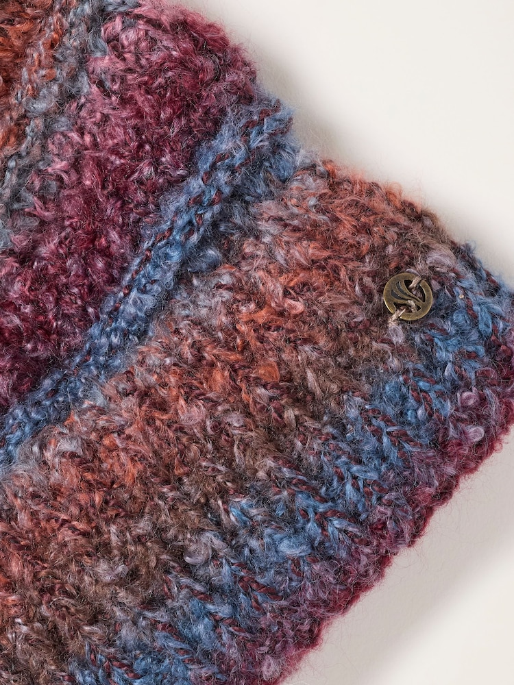 FatFace Spacedye Bobble Hat - Billede 3 af 3
