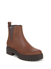 Vionic Brown Georgina Regular Fit Arch Support Chelsea Boots - Image 3 of 7