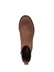 Vionic Brown Georgina Regular Fit Arch Support Chelsea Boots - Image 6 of 7