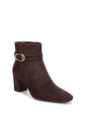 Vionic Brown Saskia Leather Ankle Boots - Image 1 of 7