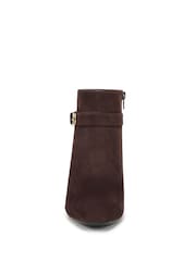Vionic Brown Saskia Leather Ankle Boots - Image 4 of 7