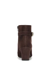 Vionic Brown Saskia Leather Ankle Boots - Image 5 of 7