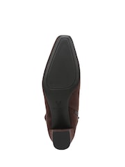 Vionic Brown Saskia Leather Ankle Boots - Image 7 of 7
