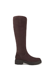 Vionic Brown Gretchen Swiss Chocolate Knee High Boots - Image 2 of 8
