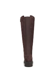 Vionic Brown Gretchen Swiss Chocolate Knee High Boots - Image 6 of 8