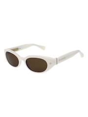 AllSaints 5036 824 Solid Creme 51/19-130 Sunglasses - Image 2 of 5