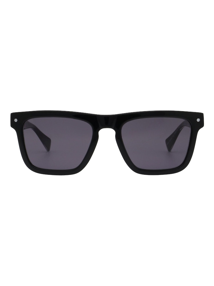 AllSaints Black Als5027 001 Solid 55/20-140 Sunglasses - Image 1 of 5