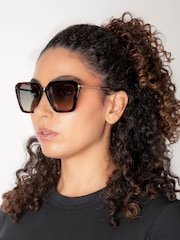 AllSaints Als5038 155 Dark Tortoise 55/18-145 Sunglasses - Bilde 5 av 6