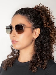 AllSaints Metallic Als7013 400 Sunglasses - Image 5 of 6