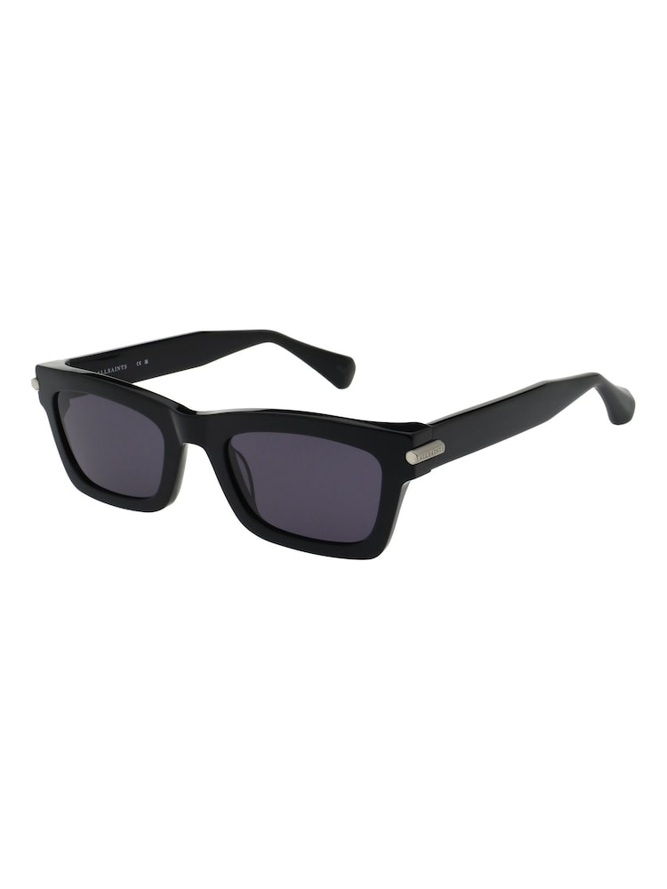 AllSaints Black Als5033 001 Solid 53/22-140 Sunglasses - Image 2 of 6 AllSaints Black Als5033 001 Solid 53/22-140 Sunglasses - Image 2 of 6