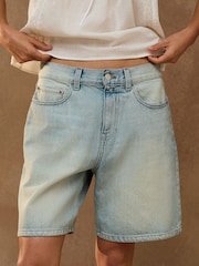 Bleach Tint - Bermudas Denim tipo jort shorts - Imagen 2 de 7