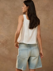 Bleach Tint - Bermudas Denim tipo jort shorts - Imagen 3 de 7