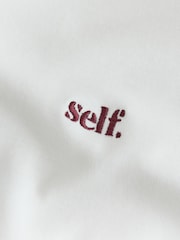 self. Pink Ecru Stripe Stripe Short Sleeve Pyjamas - Image 2 of 3
