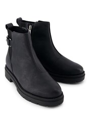 TOMS Black Astrid Boots - Image 5 of 9