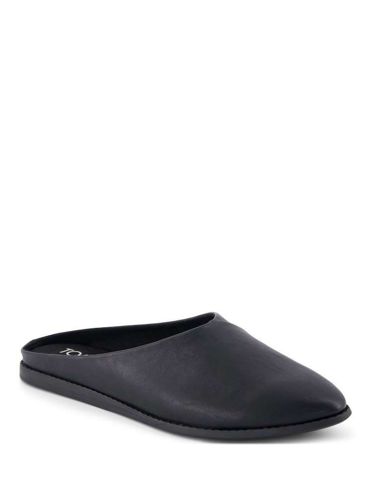 TOMS Black Amelia Mules - Image 2 of 9